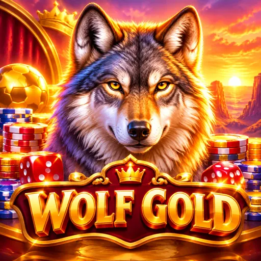 Lobo e lua cheia no caça-níquel Wolf Gold